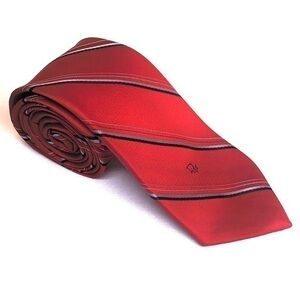 CHRISTIAN DIOR Red Neck Tie